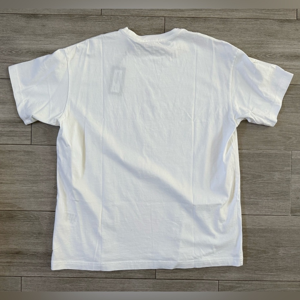 Men's KITH for The Grinch Sign khm032956-101 Vintage Tee White Sz Large New - Picture 9 of 9